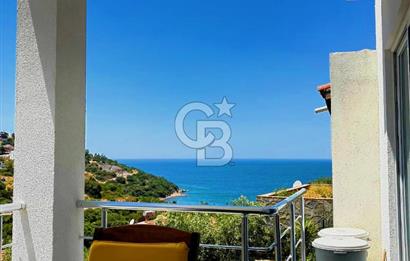 BODRUM MİLAS'TA ÖZEL PLAJLI YENİLENMİŞ TREPLEKS VİLLA