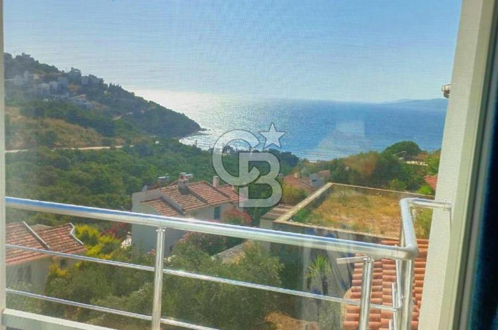 BODRUM MİLAS'TA ÖZEL PLAJLI YENİLENMİŞ TREPLEKS VİLLA