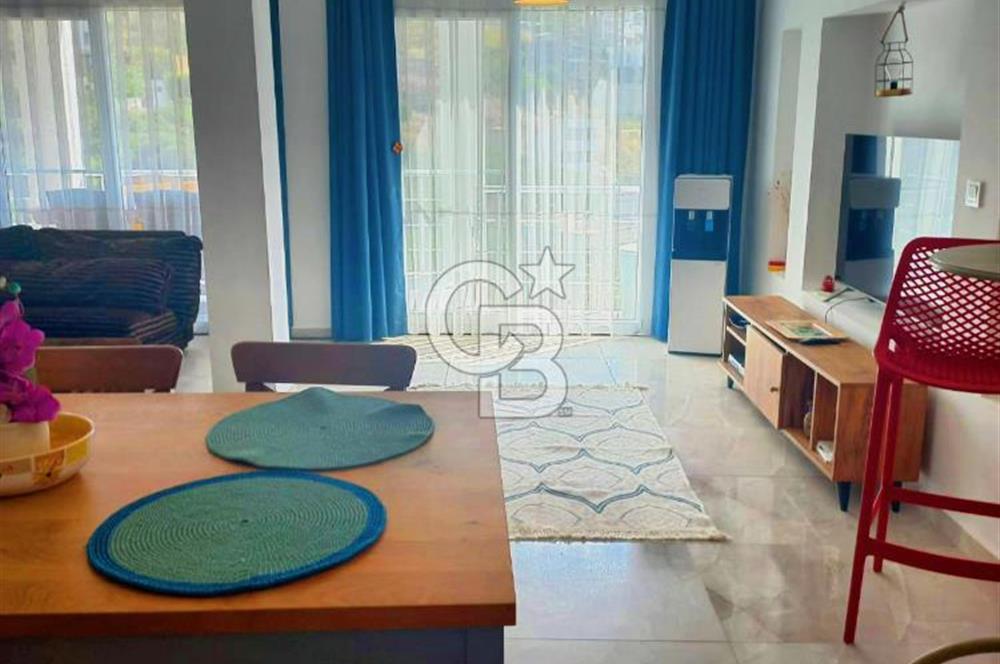 BODRUM MİLAS'TA ÖZEL PLAJLI YENİLENMİŞ TREPLEKS VİLLA
