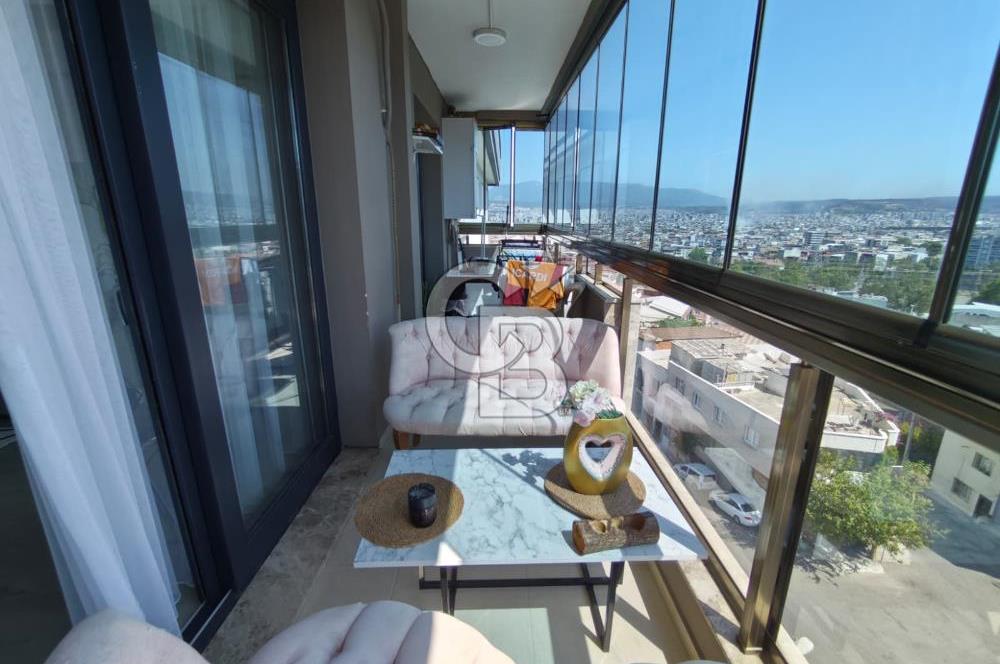 Karabağlar Günaltay Mahallesinde Lux 2+1 Şehir Manzaralı Ferah Daire