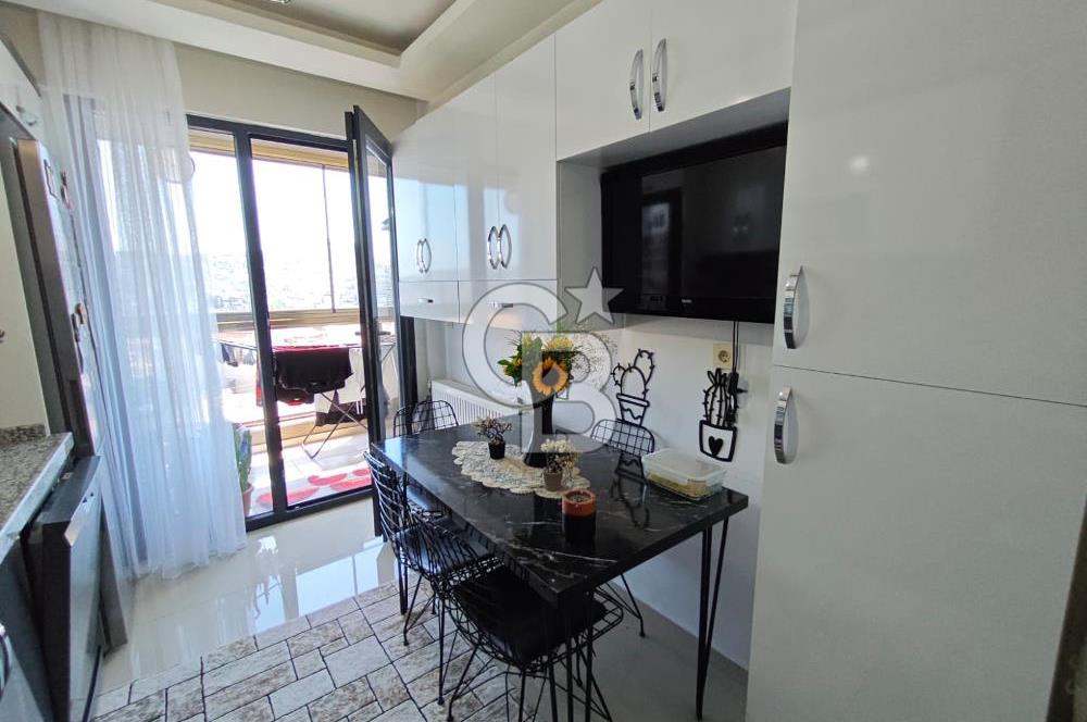 Karabağlar Günaltay Mahallesinde Lux 2+1 Şehir Manzaralı Ferah Daire