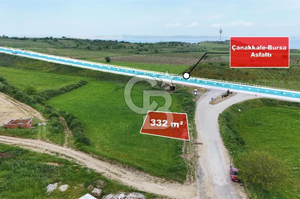 Çanakkale Lapseki Çardak da 332 m² Satılık Arsa