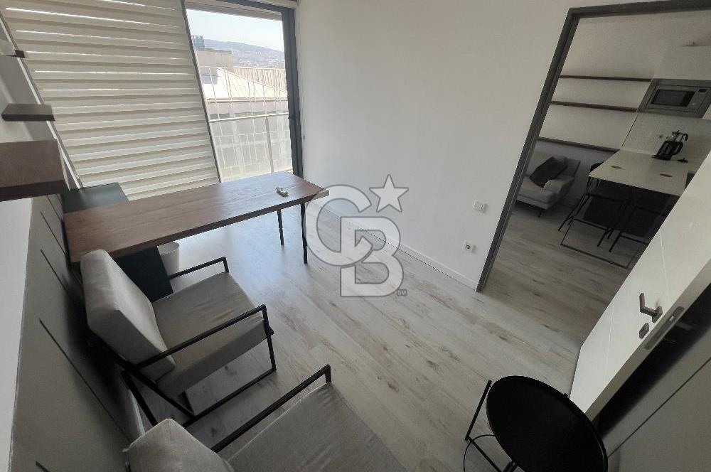 BAYRAKLI ONTAN REZIDANS ESYALI KIRALIK 1+1 DAIRE