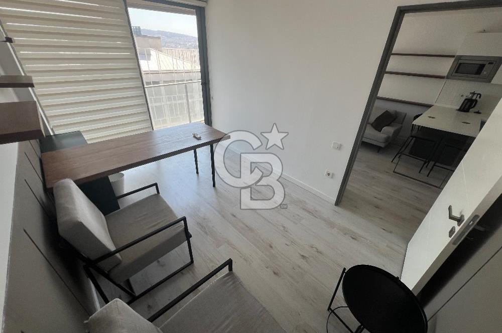 BAYRAKLI ONTAN REZIDANS ESYALI KIRALIK 1+1 DAIRE