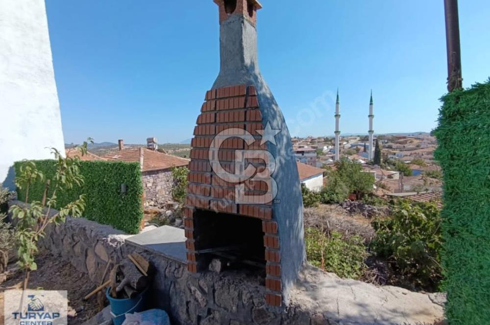 MANİSA PELİTALAN KÖYÜNDE EŞYALI SATILIK DUBLEKS TAŞ EV