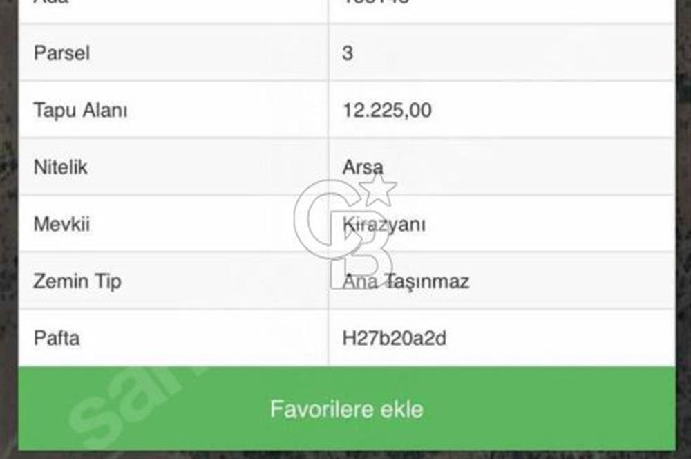 Beypazarı/Karaşar Mah.'de Satılık Arsa