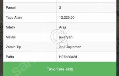 Beypazarı/Karaşar Mah.'de Satılık Arsa