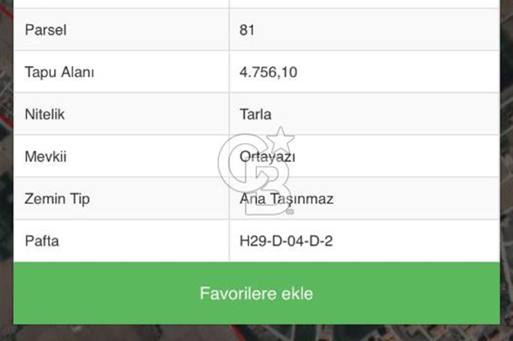 Kahramankazan'da Merkeze Çok Yakın SATILIK Tek Tapu Tarla