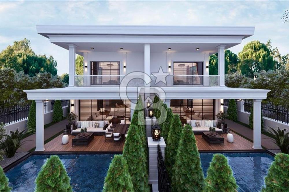 Denizli Başkarcı'da 252 m² Arsa Paylı 304 m² Butik İkiz Villa