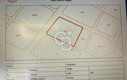 SİNCAN TEMELLİ/ALCI 250 M2 , KONUT İMARLI SATILIK ARSA