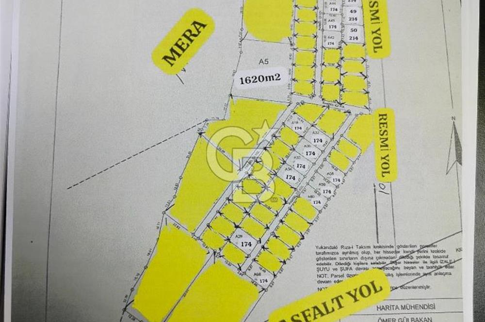 Aliağa Yukarı Şakran 214 m2 tarla