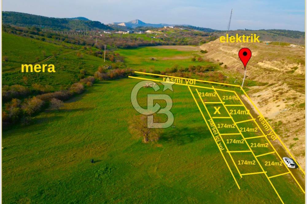Aliağa Yukarı Şakran 214 m2 tarla