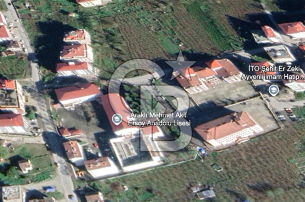 ARAKLI LİSELER KONUMLU SATILIK İMARA DÜZ AÇIK ARSA