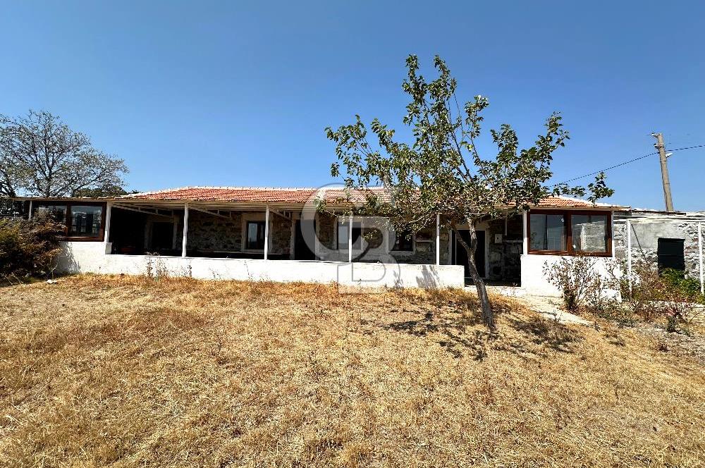 Sarıahmetli de 1510m2 Arsa İçinde Satılık Avlulu Kargir Ev