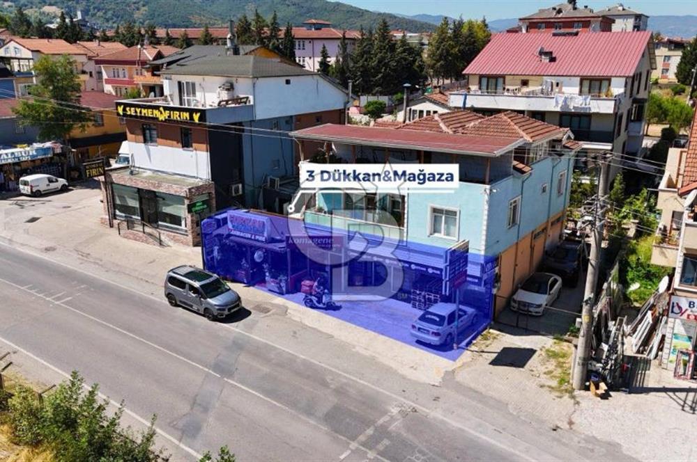 CB Elexus| Bahçecik'de En İşlek Cadde'de Satılık Dükkanlar