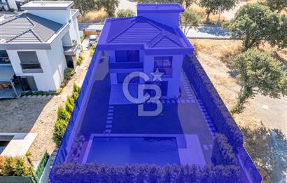 Güzelbahçe Yelki Kolejler Bölgesinde Tam Müstakil Havuzlu Villa