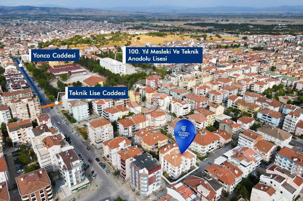 CB EAGLE'DAN BAHÇELİEVLER MAH. HARİKA KONUMDA SATILIK ARAKAT 3+1  DAİRE  