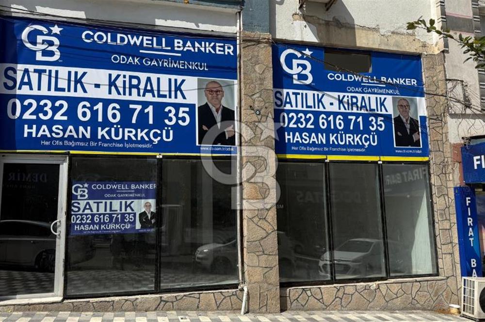 ALİAĞA FEVZİ PAŞA CADDESİ'NDE 160 M2 SATILIK İŞYERİ