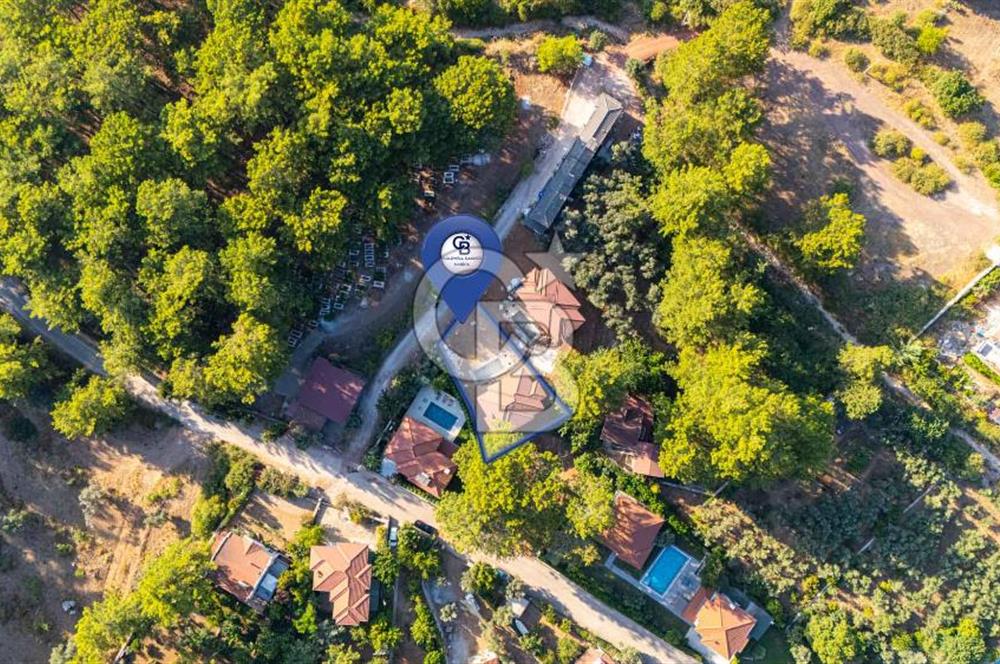 CB MARİNADAN SATILIK 400m2 BAHÇE ALANI VE 7x4 HAVUZLU 4+1 VİLLA