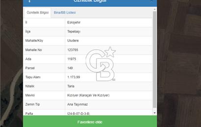 CB CITY'DEN ULUDERENİN EN VERİMLİ YERİNDE SATILIK TARLA