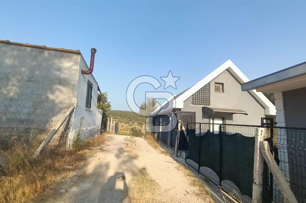  İzmir Bornova Yakaköy Satılık 2+1 Verandalı Ev ve Tarla 