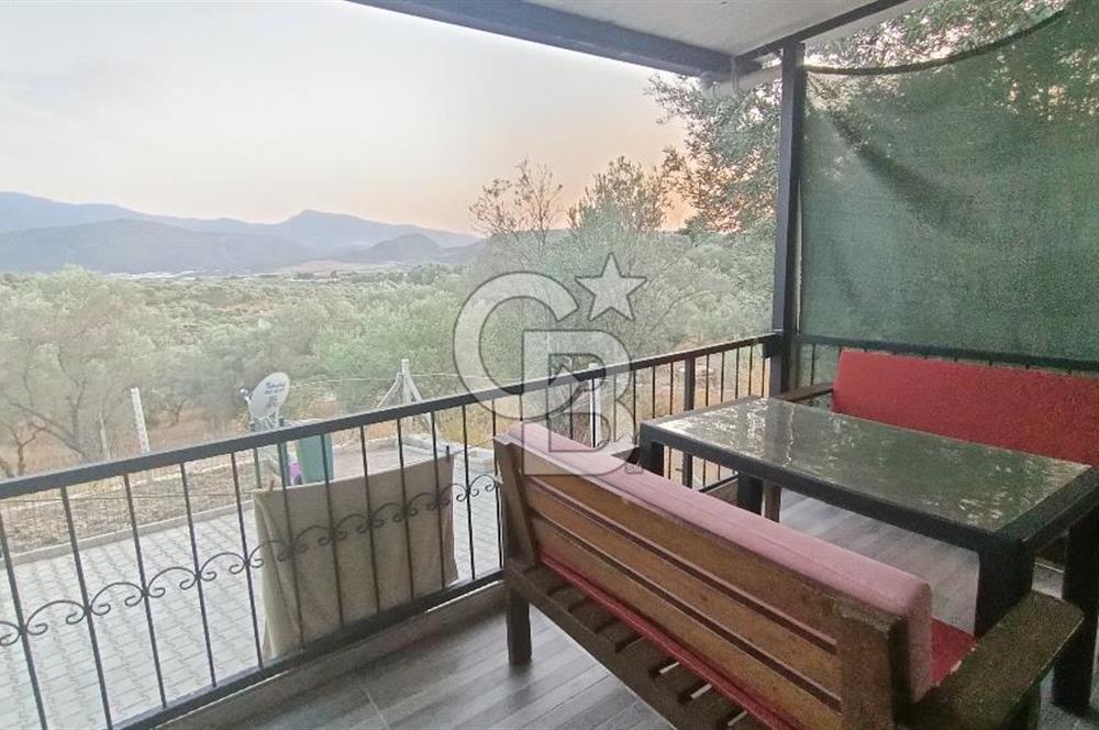 İzmir Bornova Yakaköy Satılık 2+1 Verandalı ev ve Tarla 