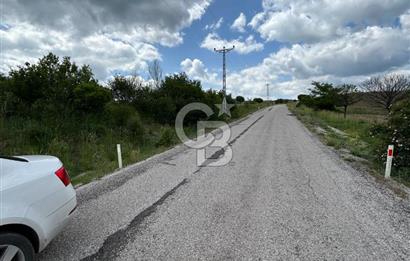 TEK TAPU,ASFALT YOL CEPHELİ (125m),BAHÇE ve EVİ İÇİN UYGUN TARLA