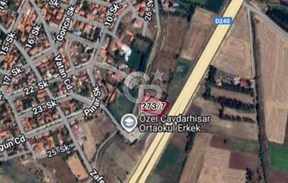 KÜTAHYA ÇAVDARHİSAR CERELLER'DE 2.587m2 İMARA KOMŞU