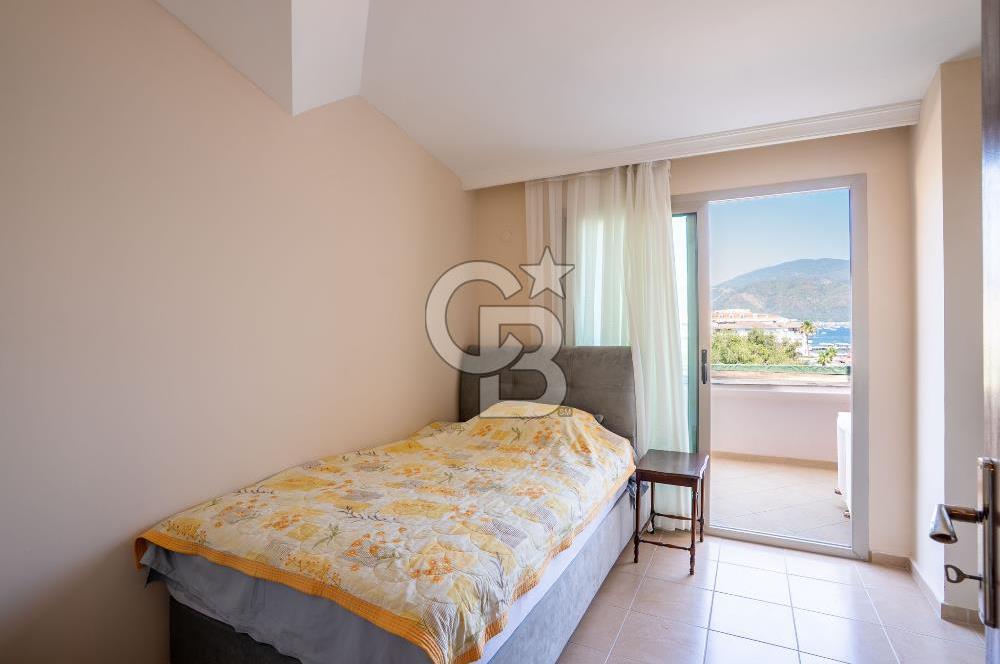 CB MARİNA'DAN PANOROMİK DENİZ MANZARALI SATILIK 4+1 DUBLEX DAİRE