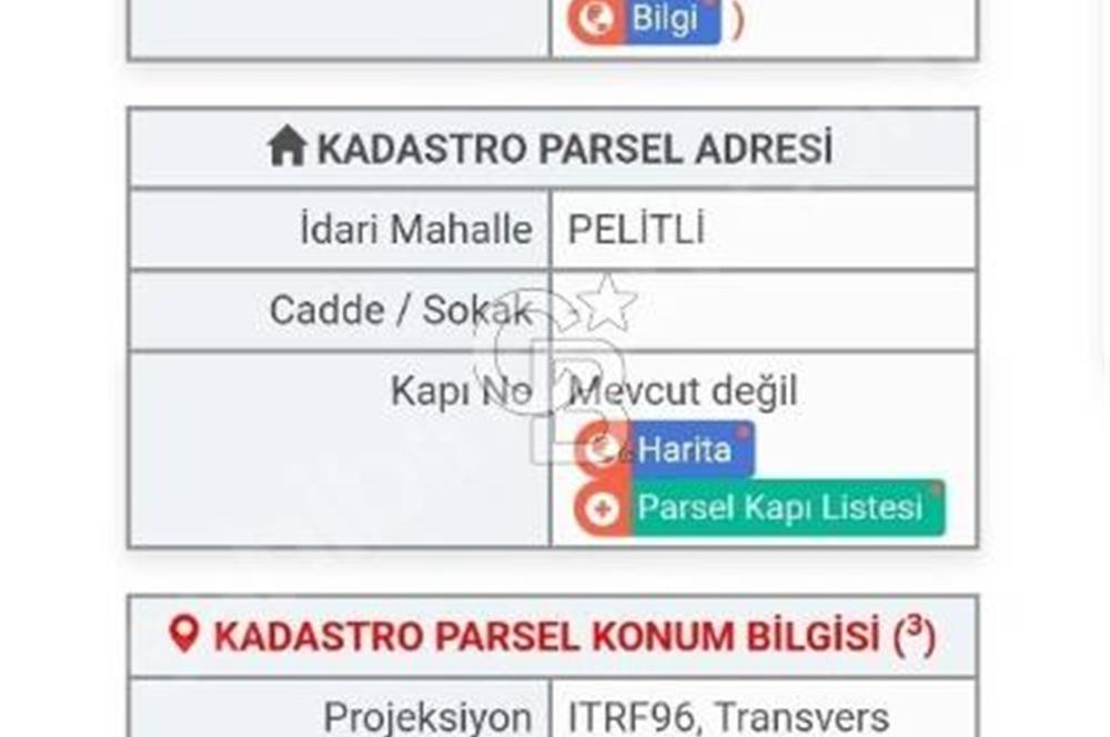 Ticari imarlı çok kupon arsa. Pelitli fuar alanında. 2000m2