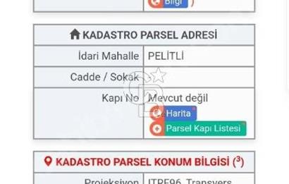Ticari imarlı çok kupon arsa. Pelitli fuar alanında. 2000m2