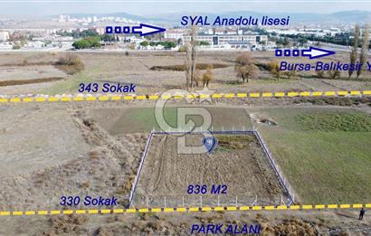 CB KiNG'DEN PAŞAALANINDA 836 M2 4 KAT İMARLI SATILIK ARSA