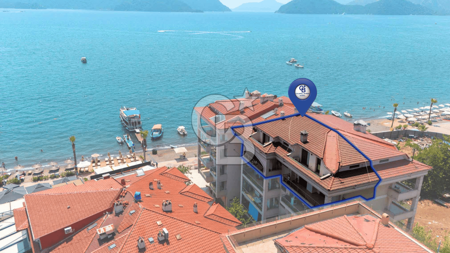 CB MARİNA'DAN PANOROMİK DENİZ MANZARALI SATILIK 4+1 DUBLEX DAİRE