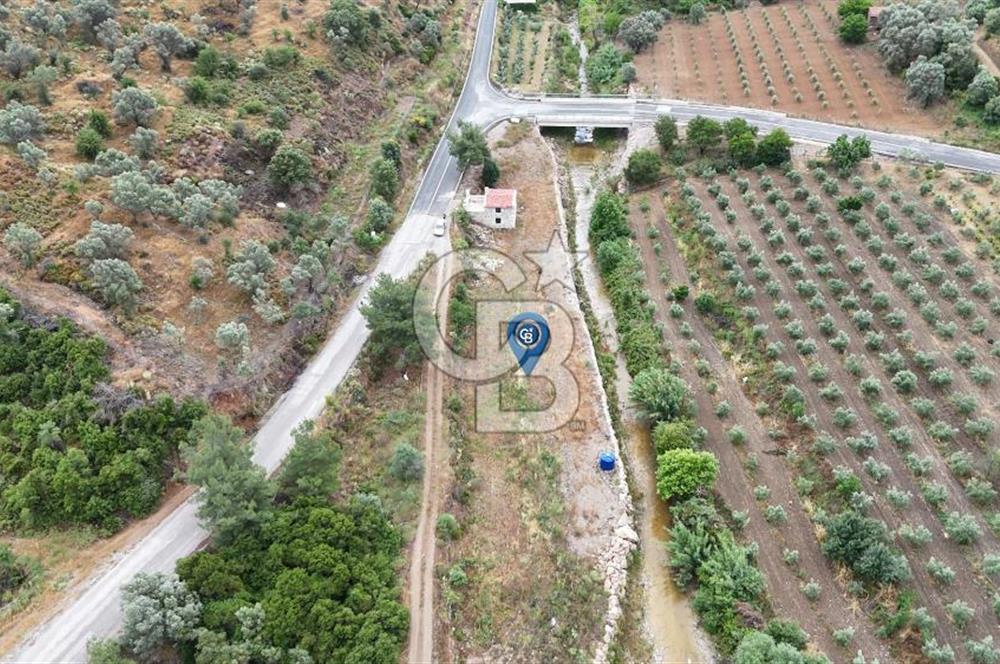 SEFERİHİSAR KAVAKDERE'DE 1780 M² YOLA CEPHELİ TARLA VE TAŞ VİLLA