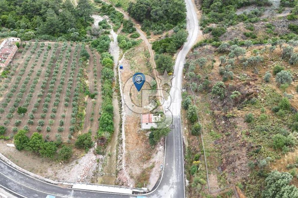 SEFERİHİSAR KAVAKDERE'DE 1780 M² YOLA CEPHELİ TARLA VE TAŞ VİLLA