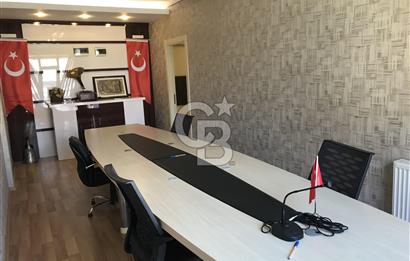ŞEHRİN MERKEZİ GOLD PLAZADA 2+1 MÖBİLYALI KİRALI OFİS