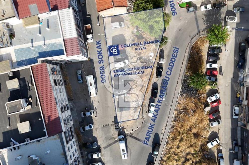 KARABAĞLAR VATAN MAHALLESİ 3 CEPHELİ 6 KAT SATILIK İMARLI ARSA