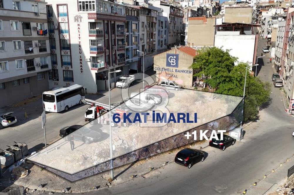 KARABAĞLAR VATAN MAHALLESİ 3 CEPHELİ 6 KAT SATILIK İMARLI ARSA