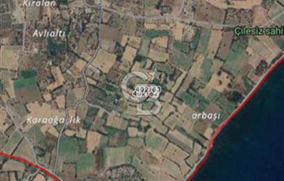 Datça Kızlan'da Denize 250 metre, 2 parsel toplam 1700 m² Satılık Yatırımlık Tarla 
