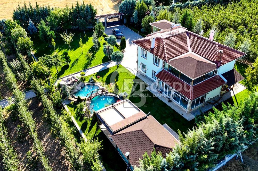 ANKARA KAZAN SATILIK ÇİFTLİK EVİ VE TARLASI