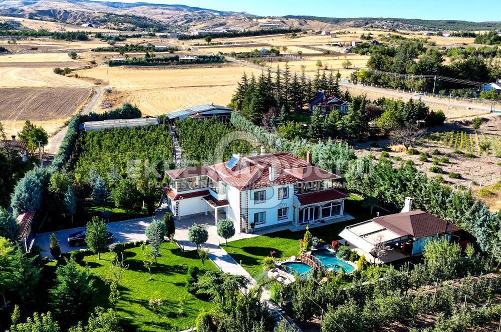 ANKARA KAZAN SATILIK ÇİFTLİK EVİ VE TARLASI