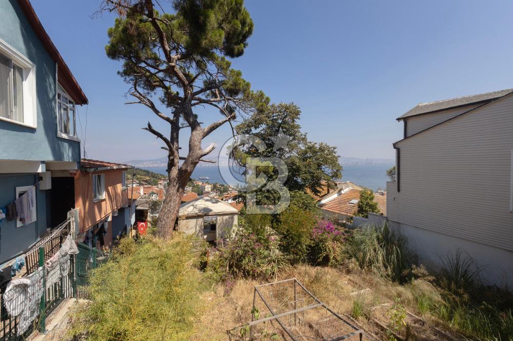 Heybeliada'da Eşsiz Deniz Manzaralı Konaklamalı İmarlı Arsa 