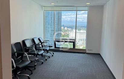 Maslak Sun Plaza 390m2 Dekorasyonlu KDV'li Ofis