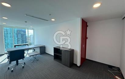 Maslak Sun Plaza 390m2 Dekorasyonlu KDV'li Ofis