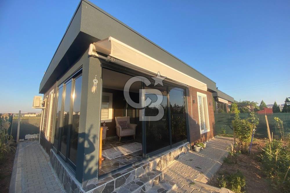 Temelli İlkbahar Sitesi Satılık 1+1 Ev ve 300 m² Hobi Bahçesi