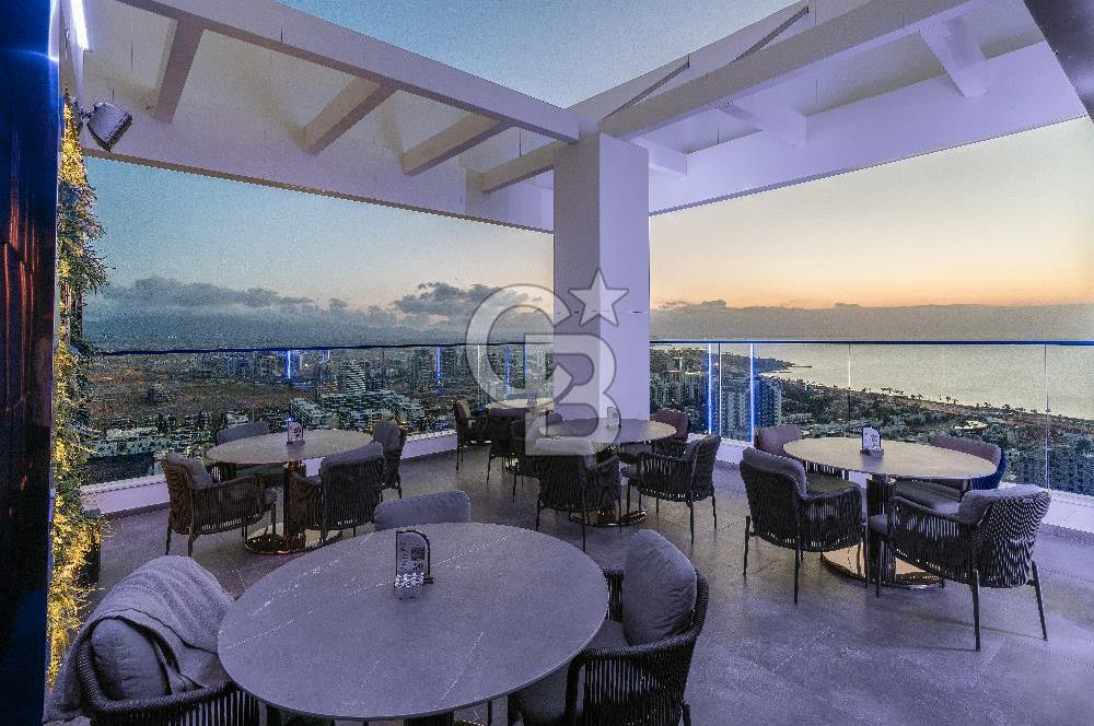 Kıbrıs Grand Sapphire Resort Deniz Manzaralı Eşyalı 1+1 Daire