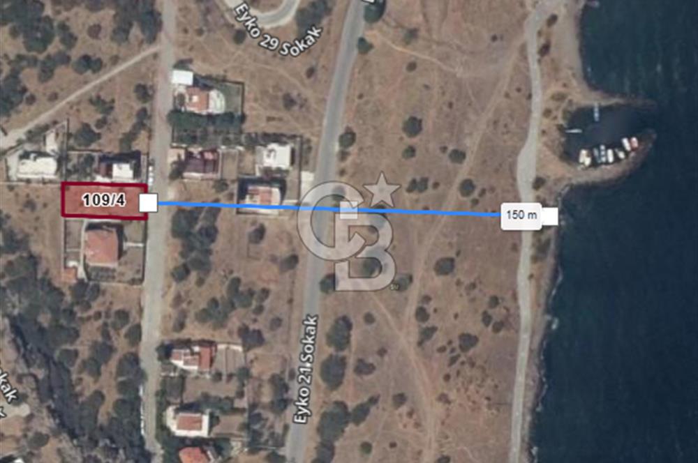 Dikili Çandarlı Eyko'da Satılık Deniz Manzaralı İmarlı Arsa