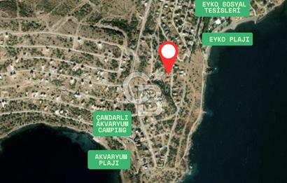Dikili Çandarlı Eyko'da Satılık Deniz Manzaralı İmarlı Arsa