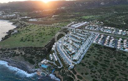KKTC Girne Casa del Mare Havuz Manzaralı 1+1 Loft Gardenhouse