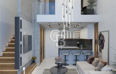 KKTC Girne Casa del Mare Havuz Manzaralı 1+1 Loft Gardenhouse